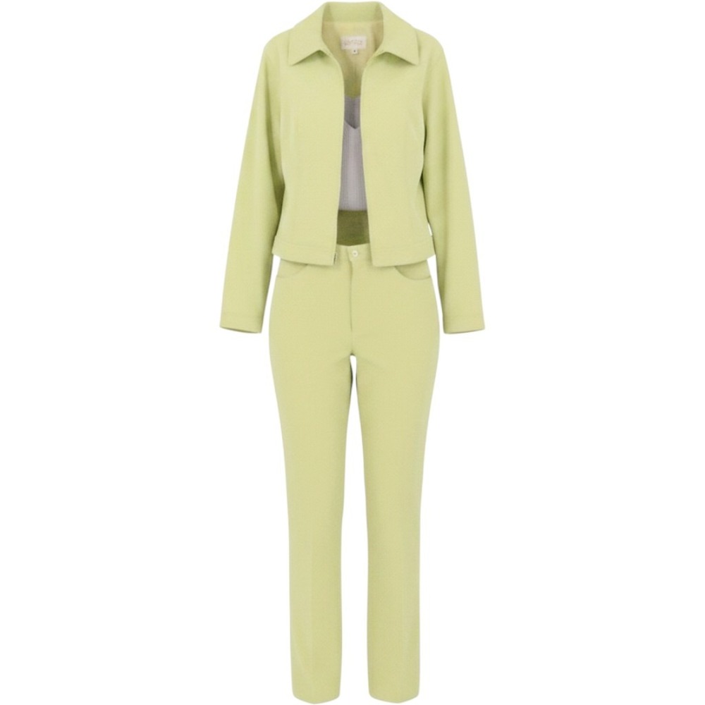 Cache Vintage Y2K Pant Suit Size 2 S Indie Sleeze Snake Maximalist Club Rave